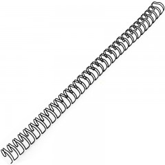 得力 2181铁圈34孔双线圈25页/45页装订圈台历圈装订耗材100