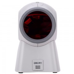 得力 扫描枪激光扫描器超市收银扫码器机仪条码抢有线扫码枪 14884