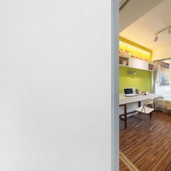 国产  卡通磨砂玻璃贴膜贴纸透光不透明儿童房浴室卫生间窗户玻璃膜窗贴静电贴加厚款 120cm*2m ST9611D