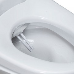 美标 明韵智能电子盖板马桶盖洁身器标准型长款（座圈加热、双喷头、按摩清洗） CEAS7SL3