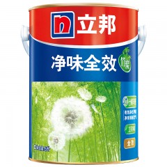 立邦 竹炭净味全效套装 油漆涂料 无添加内墙乳胶漆15L套装
