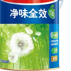 立邦 竹炭净味全效套装 油漆涂料 无添加内墙乳胶漆15L套装