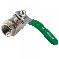 伟星 铜球阀 加厚铜内丝球阀 自来水开关丝口水阀 水暖管件铜阀门 4分(1/2丝口) 5个装