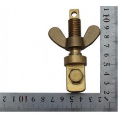 国产 五金工具 TSD 铜质五防电气锁（1把/件）频率：50HZ, 范围：接地线,接口类型：螺栓 ,形状：梅花形 金色  JDX-WF-5