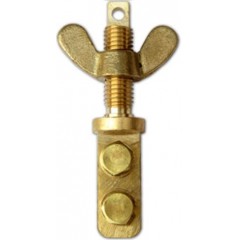 国产 五金工具 TSD 铜质五防电气锁（1把/件）频率：50HZ, 范围：接地线,接口类型：螺栓 ,形状：梅花形 金色  JDX-WF-5