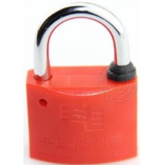 国产 35#绿色 五金工具 TSD 35#塑钢挂锁（1把/件），锁芯材质为塑钢.锁体.锁芯.锁梁可按顾客要求定做 绿色