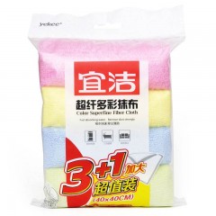 宜洁 Y-9763 抹布4片装 (单位：包)
