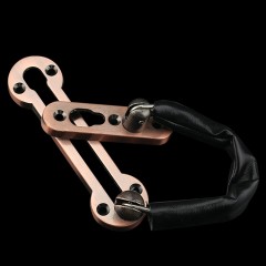 雨花泽 防盗门锁链 加厚大号门链反锁链 门插销链条锁扣锁扣链 古铜色