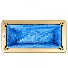 国产 全自动鞋套机 家用套鞋机 办公用鞋膜机 脚套机 金色 含100只鞋套 CM2001