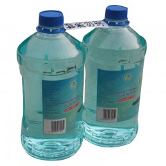 国产 汽车玻璃水2kg*2瓶（对装） 去雾剂 玻璃清洁剂 不含甲醛 快干型0度以上