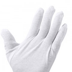 国产 长23cm 12双/包 白手套(白色)