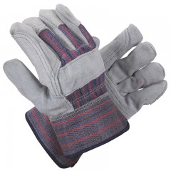 国产 CARL KL5021CB7 经济型半皮手套L