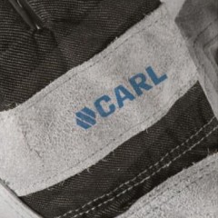 国产 CARL KL5021CB7 经济型半皮手套L