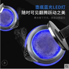 灿坤/Eupa 蓝光玻璃无味自动断电304不锈钢烧水壶 TSK-3178C