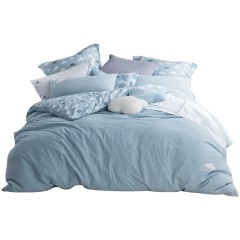 LOVO 罗莱生活出品床品纯棉全棉四件套水洗棉时尚被套床单床上用品