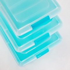 茶花 塑料收纳箱收纳衣服收纳盒衣物储物箱玩具整理箱大中小号