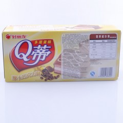 好丽友 Q蒂多层蛋糕q帝摩卡/榛子巧克力168g早餐糕点零食品28g*6枚