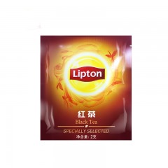 Lipton/立顿 红茶一次性袋泡茶包 办公酒店客房独立包铝箔茶包80包*2g
