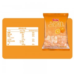 上好佳 硬糖 柑橘味 100g/袋 清爽好吃