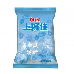 上好佳 硬糖 薄荷味 100g/袋 清爽不腻