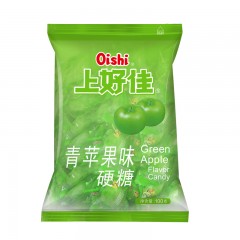 上好佳 硬糖 青苹果味 100g/袋