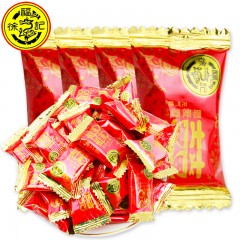 徐福记 恩爱喜糖 大红喜字充气软糖 结婚婚礼喜糖果散装批发500g