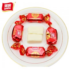 雅客 喜糖太妃糖牛奶糖500g 结婚婚礼双喜糖果批发散装