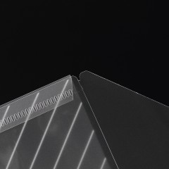 齐心 c318 加厚透明按扣袋A4钮扣袋档案袋资料袋