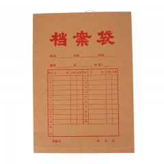 晨光 牛皮纸档案袋A4文件袋资料袋20个装230gAPYRAB14