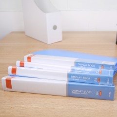 晨光 文件夹资料册插页袋学生用A4透明卷子夹活页办公用品ADM95059