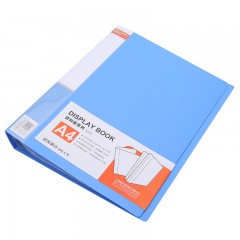 晨光 文件夹资料册插页袋学生用A4透明卷子夹活页办公用品ADM95059