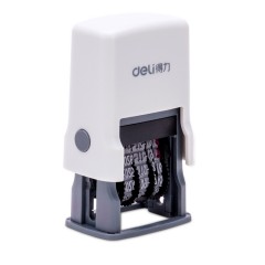 得力 79951日期印章 自动回墨年月日时可调印章生产日期打码机 1个