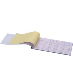 得力 3489出库单三联多栏式进出仓单据仓库出入仓登记本