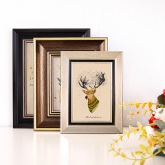 朗格 欧式相框摆台创意相架6寸7寸8寸10寸儿童像框复古美式画框