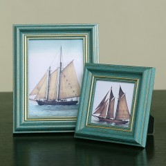 朗格 欧式相框摆台创意相架6寸7寸8寸10寸儿童像框复古美式画框