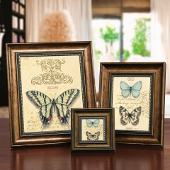 朗格 欧式相框摆台创意相架6寸7寸8寸10寸儿童像框复古美式画框