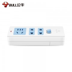 公牛 插座接线板插排插线板拖线板插板三孔无线  GN-618
