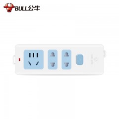 公牛 插座接线板插排插线板拖线板插板三孔无线  GN-618