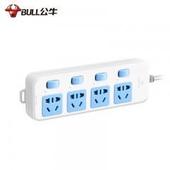公牛 插座独立开关家用电源插排插线板插板带线拖线板  GN-317 1.8米