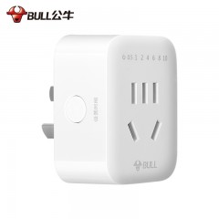 公牛 定时器机械式充电动车手机自动断电源家用智能倒计时开关插座  GND-5盒