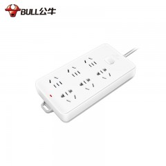 公牛 插座电源接线板插排插线板拖线板带线超功率过载保护3米/5米  GN-218