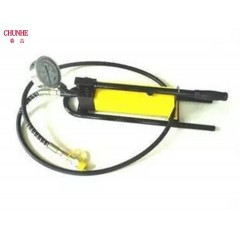 春和 便携式手动液压泵 液压手动泵浦带表 大油量 CP-700-2