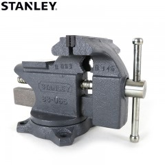 STANLEY/史丹利 轻型台虎钳 带砧台铸铁桌虎钳小台钳 83-065-1-23