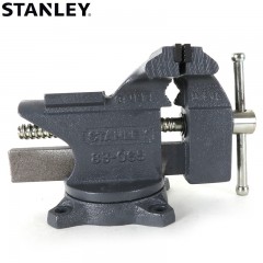 STANLEY/史丹利 轻型台虎钳 带砧台铸铁桌虎钳小台钳 83-065-1-23