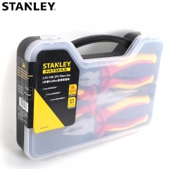 STANLEY/史丹利 3件套MAXSTEEL加硬绝缘钳套 钳子套装 84-011-23