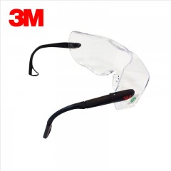3M 12308防护目眼镜防冲击防雾防尘防风沙防刮擦骑行摩托车护目镜