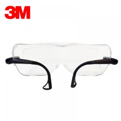 3M 12308防护目眼镜防冲击防雾防尘防风沙防刮擦骑行摩托车护目镜