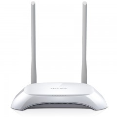 TP-LINK家用迷你300M无线路由器 2天线百兆有线端口 2.4G高速wifi穿墙AP移动电信联通网络光纤宽带 TL-WR842N