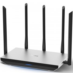TP-LINK TL-WDR6800无线路由器 家用 wifi穿墙 1300M双频智能路由器 高速大功率千兆金属外壳散热好 稳定