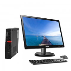 联想/lenovo 扬天台式电脑M6600Q升级版迷你主机小电脑128G固态硬盘 M710Q